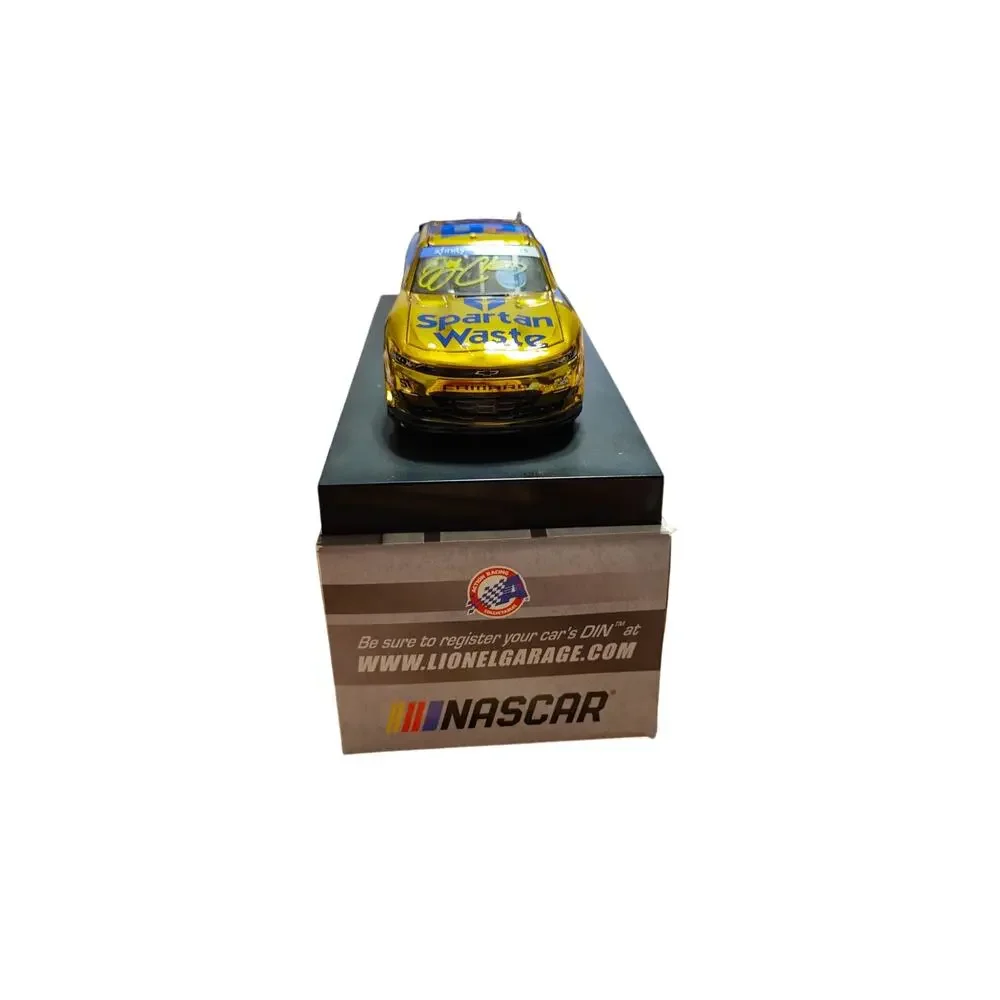 Jeremy Clements 51 Spartan Waste 2022 Color Chrome Lionel 72 Autographed COA
